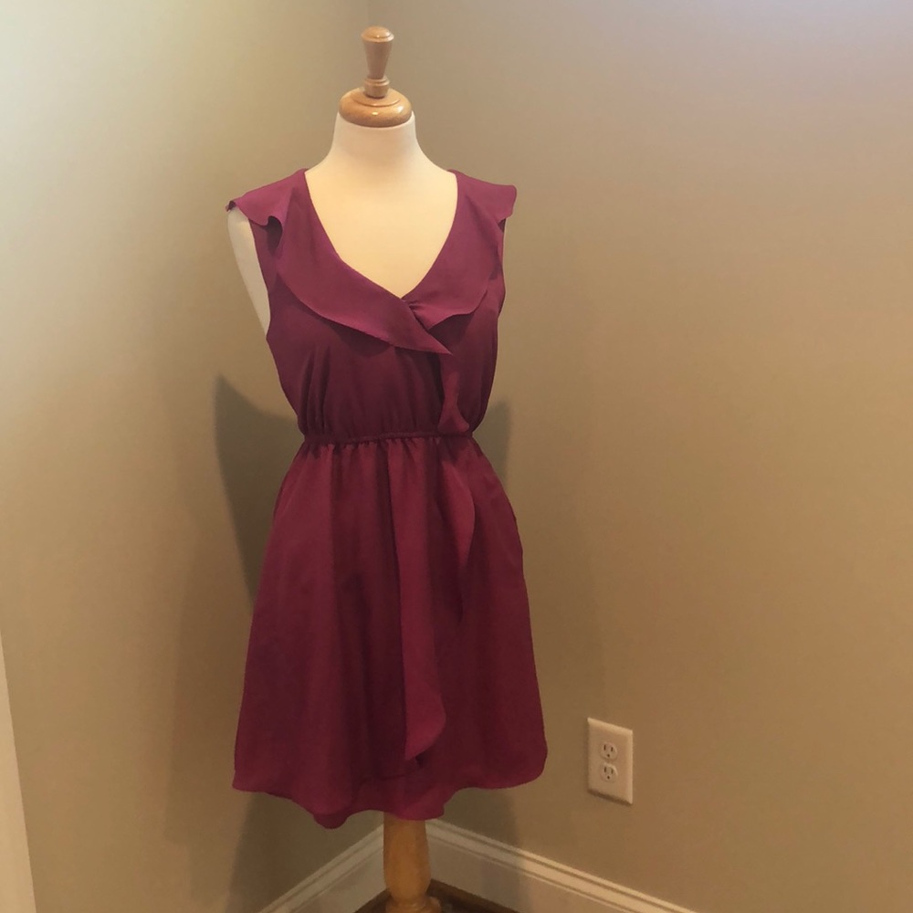 BCBGeneration Magenta Dress